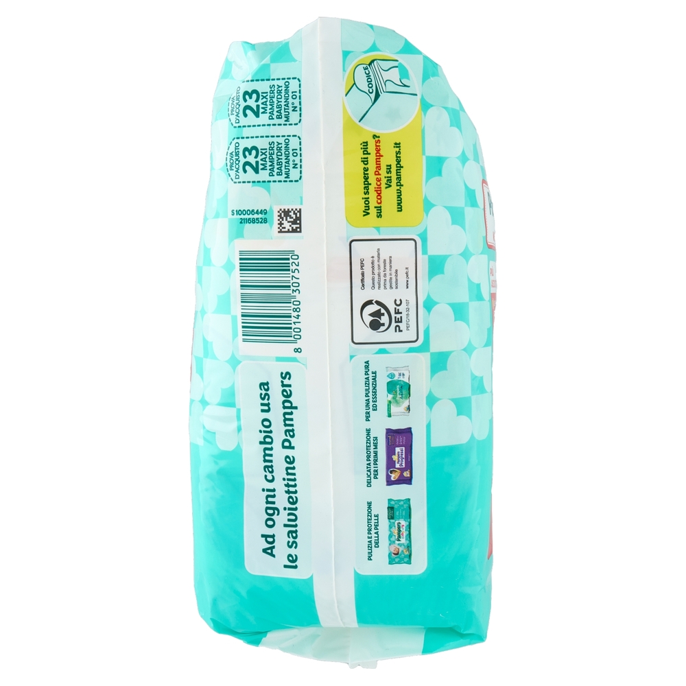 Pampers Baby-dry Mutandino Maxi 23 + 23 pz